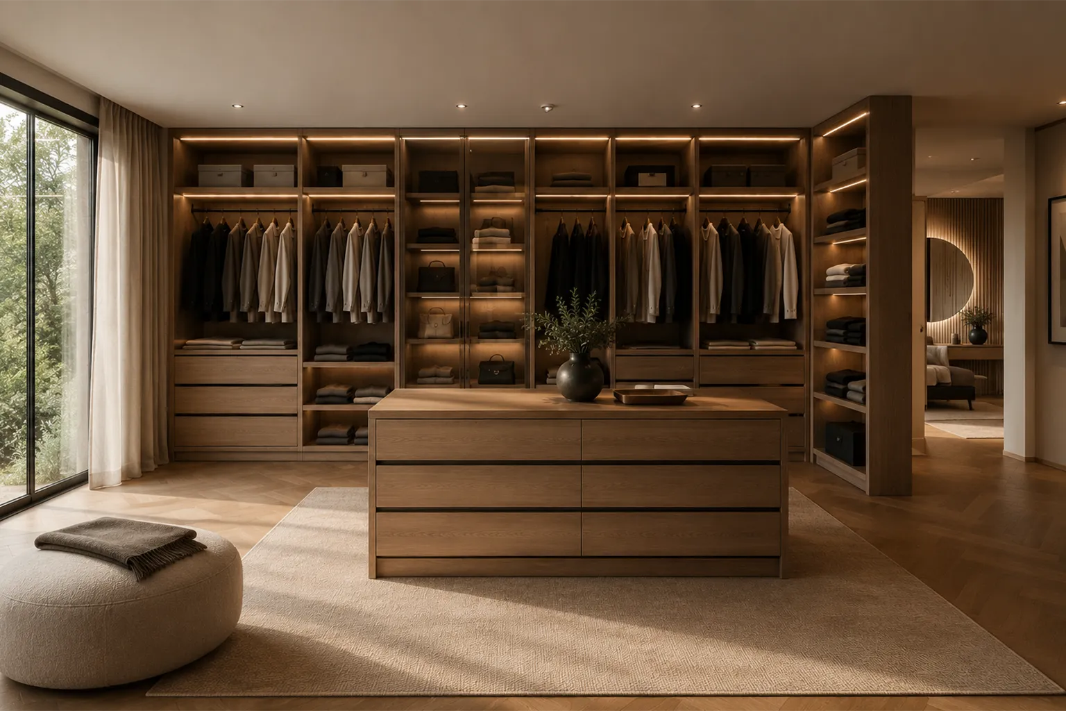 Fabrication et pose de dressing à Cluny, BWOOD Menuiserie à Cluny