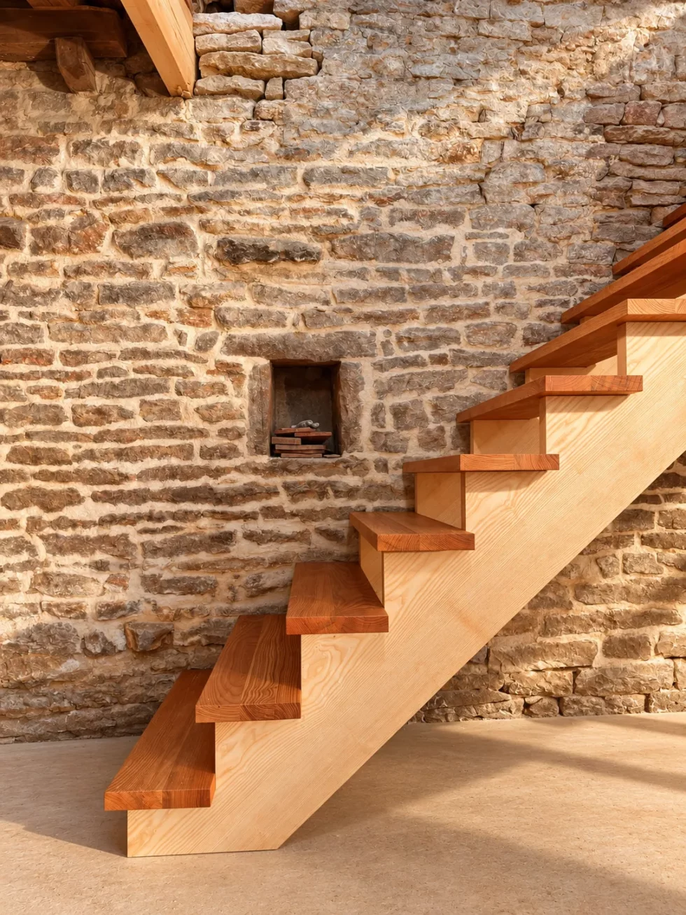Fabrication et pose d’escaliers à Cluny