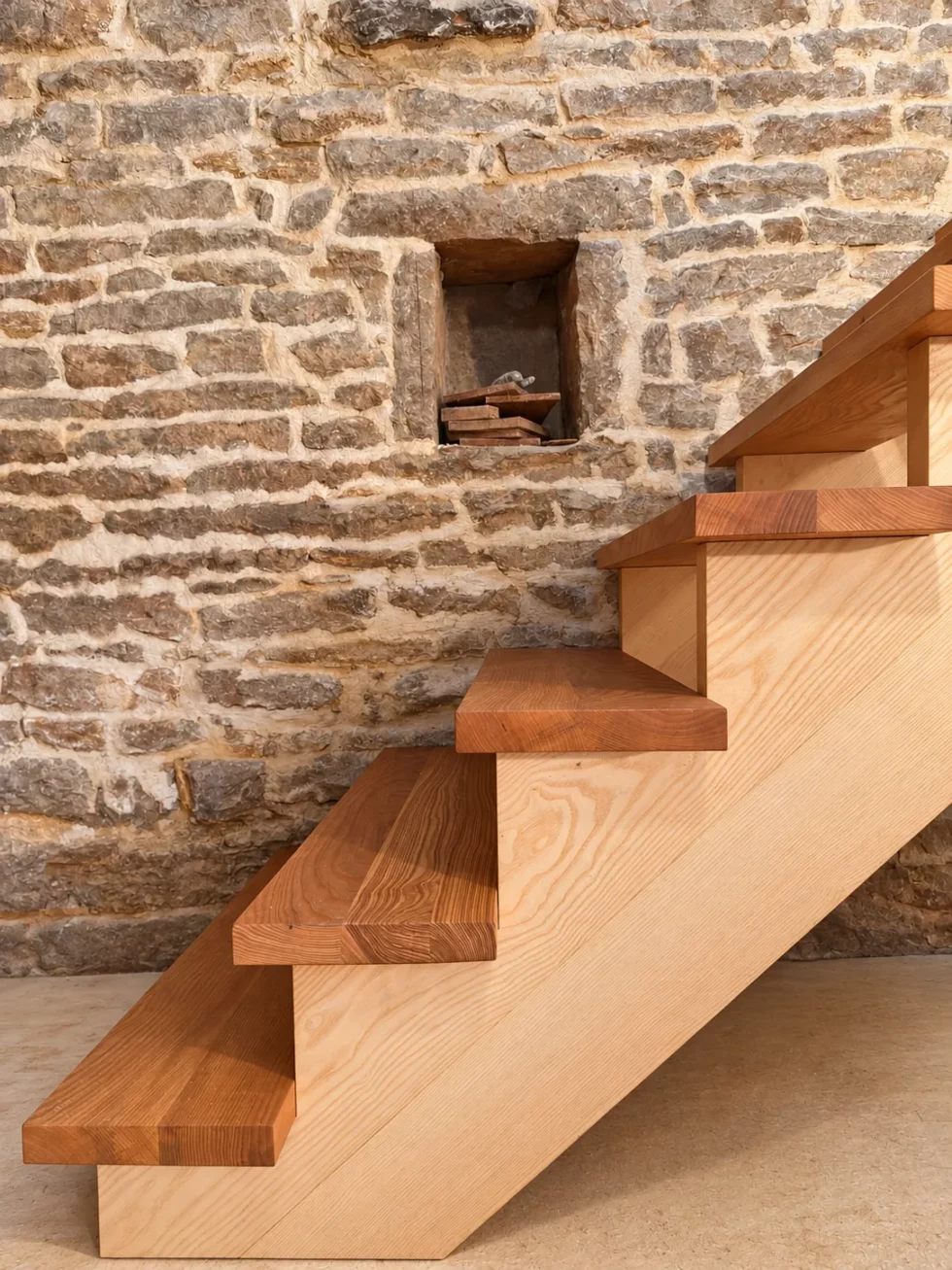 Fabrication et pose d’escaliers à Cluny